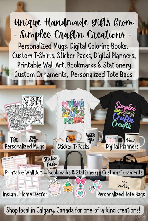 10 Unique Handmade Gift Ideas from Simplee Craft’n Creations for Every Occasion