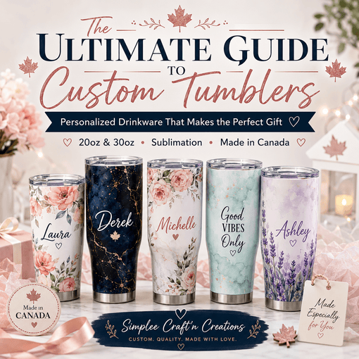 The Ultimate Guide to Custom Tumblers: Why Personalized Drinkware Makes the Best Gift