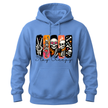 Stay Creepy Adult Hoodie Sweater with Colourful Skeleton Graphic