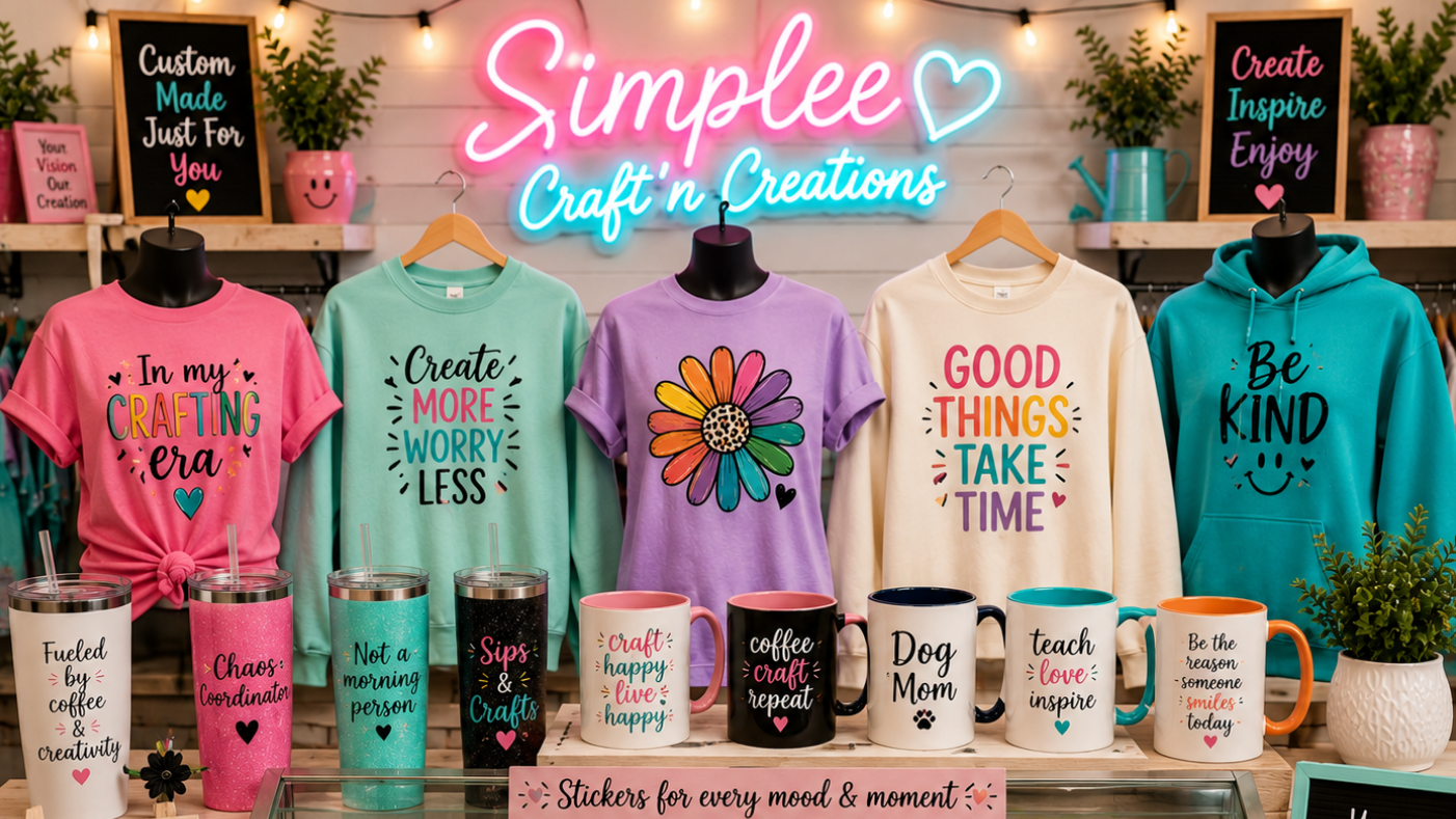 Custom Apparel, Sweaters, T-shirts and More