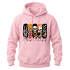 Stay Creepy Adult Hoodie Sweater with Colourful Skeleton Graphic