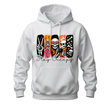 Stay Creepy Adult Hoodie Sweater with Colourful Skeleton Graphic