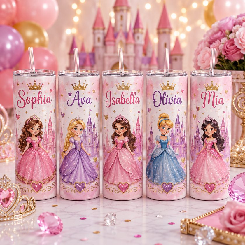 Birthday Tumbler Party Favor Bundle | Custom 20oz & 30oz Sublimation Tumblers