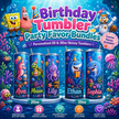 Birthday Tumbler Party Favor Bundle | Custom 20oz & 30oz Sublimation Tumblers