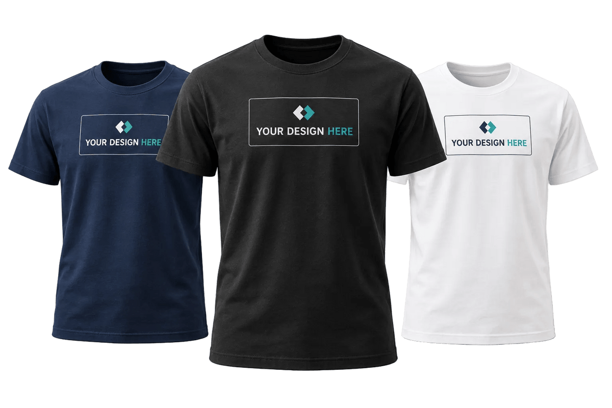 T-shirt col rond personnalisé | T-shirts graphiques personnalisés pour adultes, jeunes et tout-petards