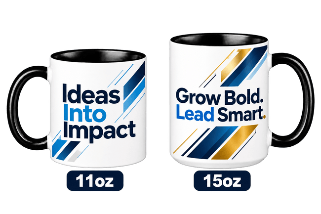 Custom Corporate Mugs | Personalized Corporate Mugs 11oz and 15oz