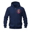Navy_full_zip_hoodie_featuring_a_small_Good_Vibes_Club_pit_bull_graphic_on_the_left_chest.