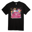 Unisex New Year 2026 party T-shirt with vibrant celebration illustration.
