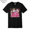 Festive New Year’s Eve 2026 shirt with fireworks and champagne artwork on black tee.