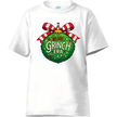 Grinch Era Christmas shirt with a green ornament and red striped bow. A fun and trendy holiday top for Grinch lovers.