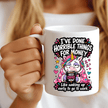 Premium ceramic unicorn coffee mug with vibrant sublimation printed design ideal for office desks, home kitchens, and coffee enthusiasts.