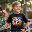 Kindergarten Crew Youth T Shirt with Cute Panda Back to School Graphic
