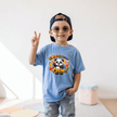Kindergarten Crew Youth T Shirt with Cute Panda Back to School Graphic