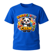 Kindergarten Crew Youth T Shirt with Cute Panda Back to School Graphic