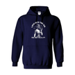 Statement streetwear hoodie with vintage art inspired print