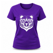 Purple women's Mama Bear graphic shirt designed for moms who love unique apparel