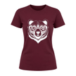 Maroon Mama Bear women's tee featuring classic graphic design and everyday comfort