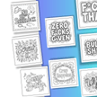 Naughty Word Coloring Book Funny Adult Coloring Pages with 50 Pages Printable