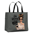 Oh Honey I Am That Mom Tote Bag | Stylish Mom Gift Shopper Bag