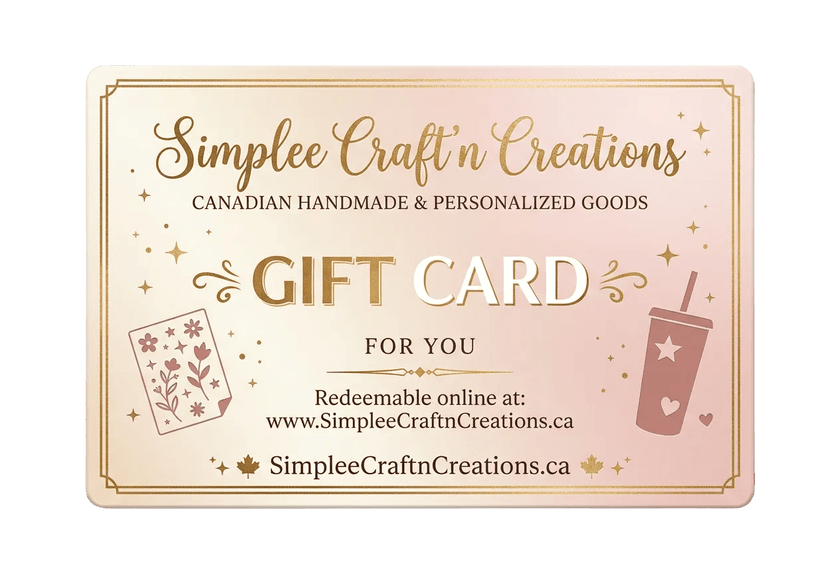 Simplee Craft'n Creations Gift Card